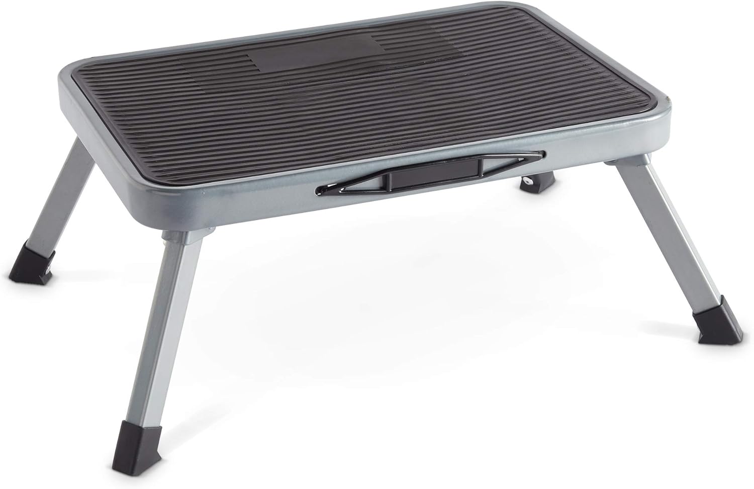VonHaus Folding Step - Easy to Store, Foldable Caravan Steps – Anti Slip One Step Stool, Ideal for Home, Kitchen and Garage - Caravan Steps Folding, Small and Lightweight