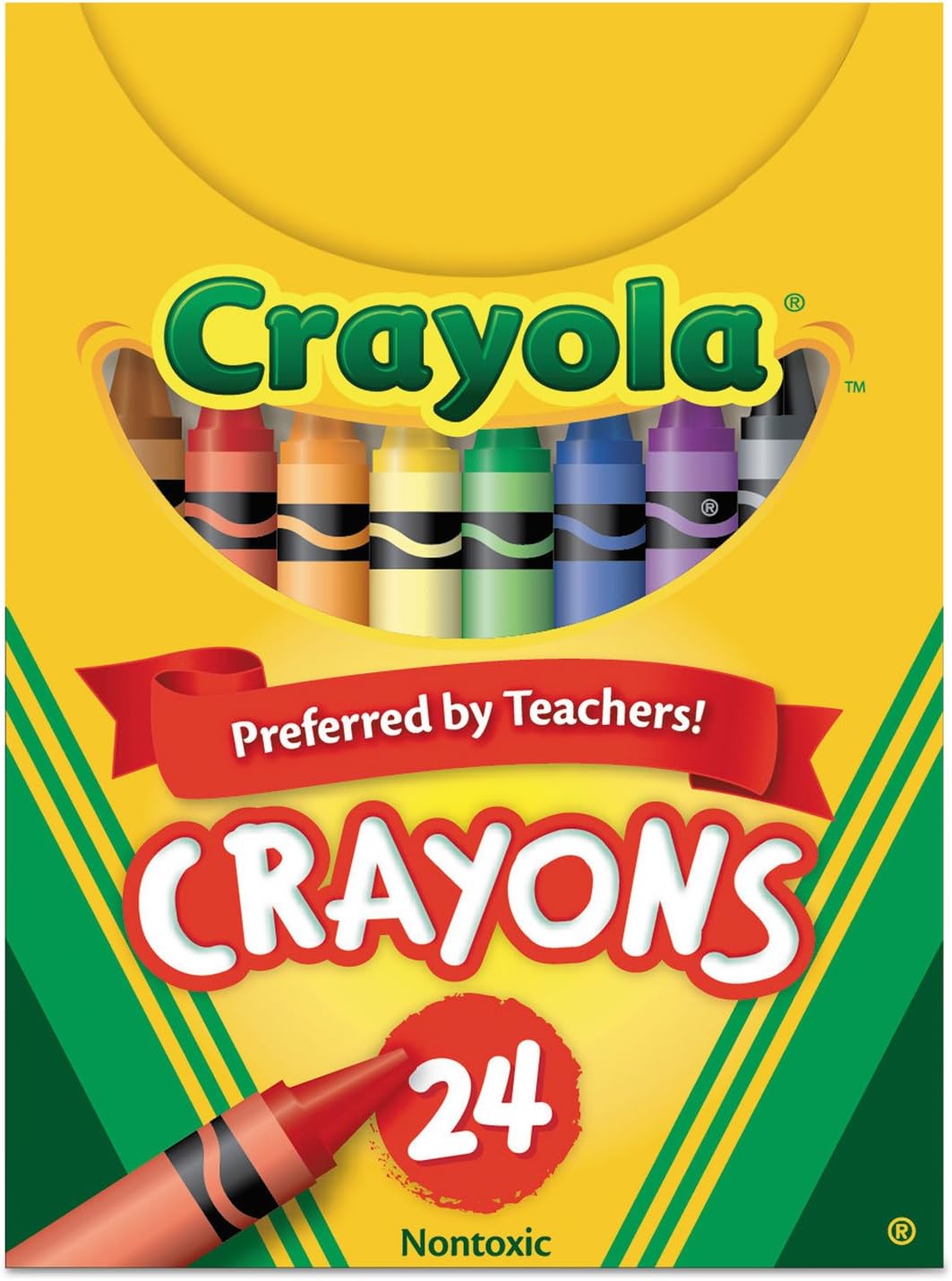 Crayola(R) Assorted Color Crayon Set, 24-Count Box