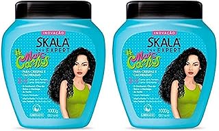 2 Pack SKALA Mais Cachos Hydrates Curls, Eliminates Frizz, For Curly Hair - 2 IN 1 Conditioning Treatment Cream and Cream To Comb 35.2oz New