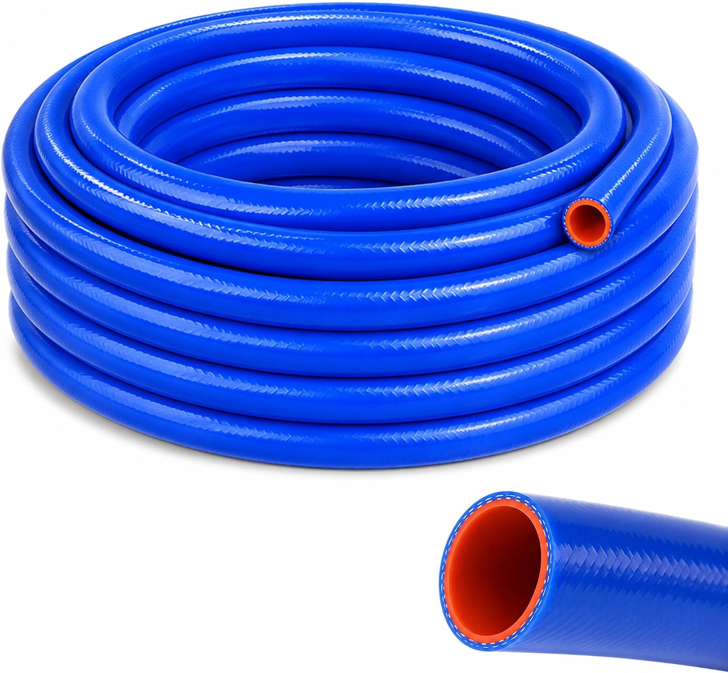 5/8" Silicone Heater Hose, 16ft High Temperature Reinforced Radiator Hoses