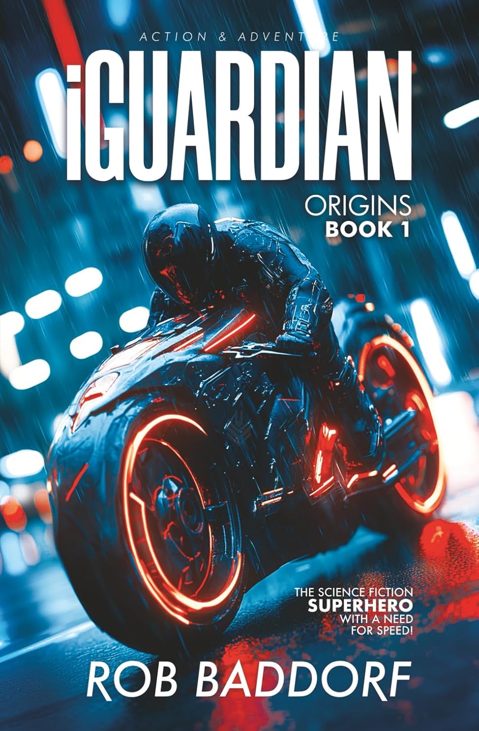 iGuardian, Origins (Book 1): Action & Adventure 8 - 14: The Science Fiction Hero with a Need for Speed!