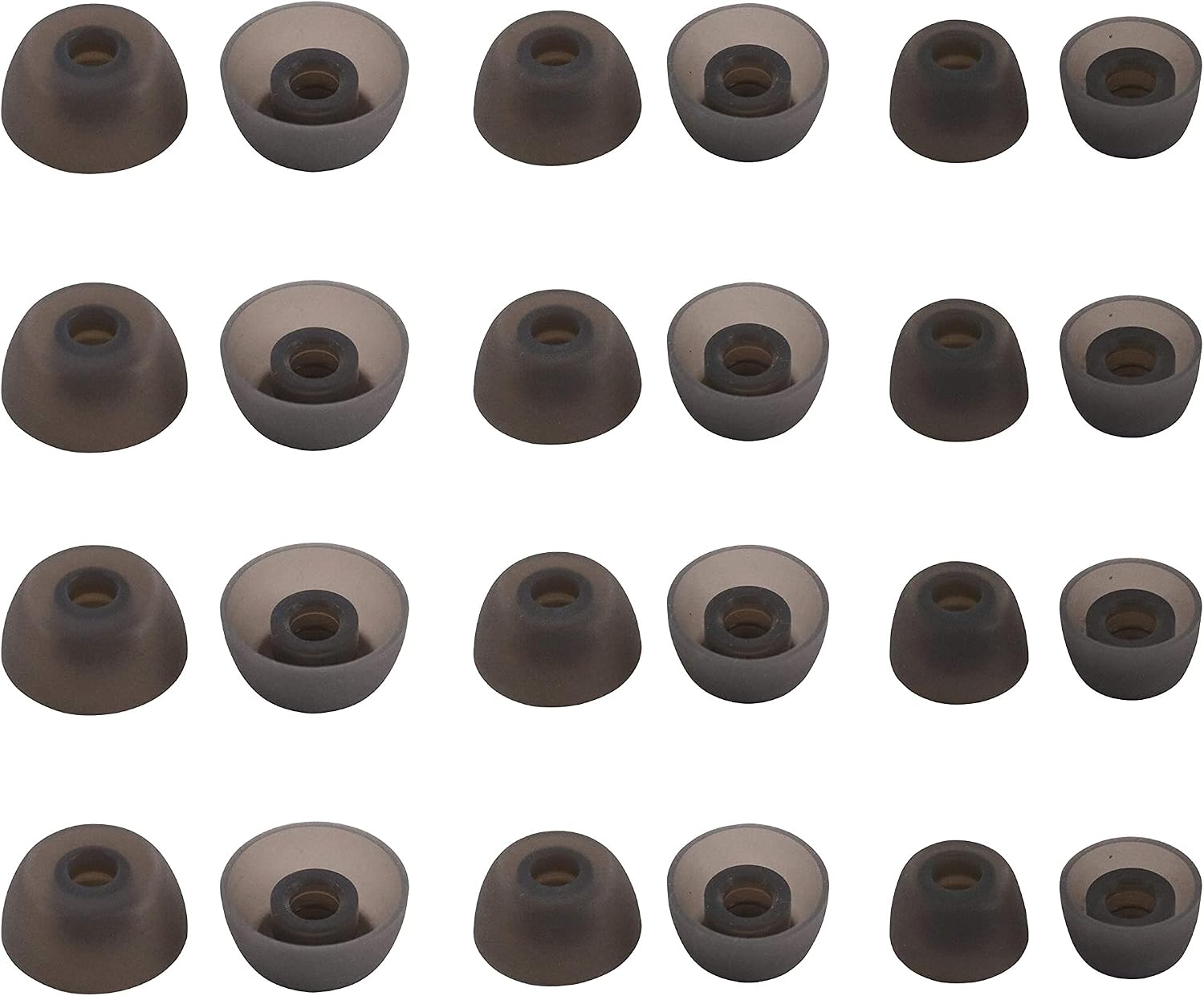 ALXCD Ear Tips Compatible with Jabra Elite 65t Headphone, 12 Pairs Replacement Silicone Earbud Tips Eartips, Compatible with Jabra Elite Active 65t 75t Elite 3 Elite 7, 12 Pairs S/M/L