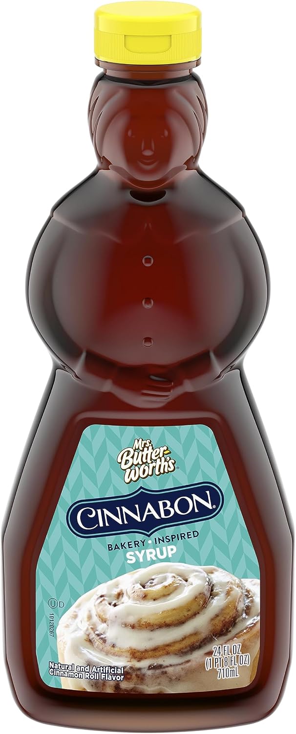 Mrs. Butterworth's Cinnabon Bakery Inspired Flavored Syrup, 24 oz.