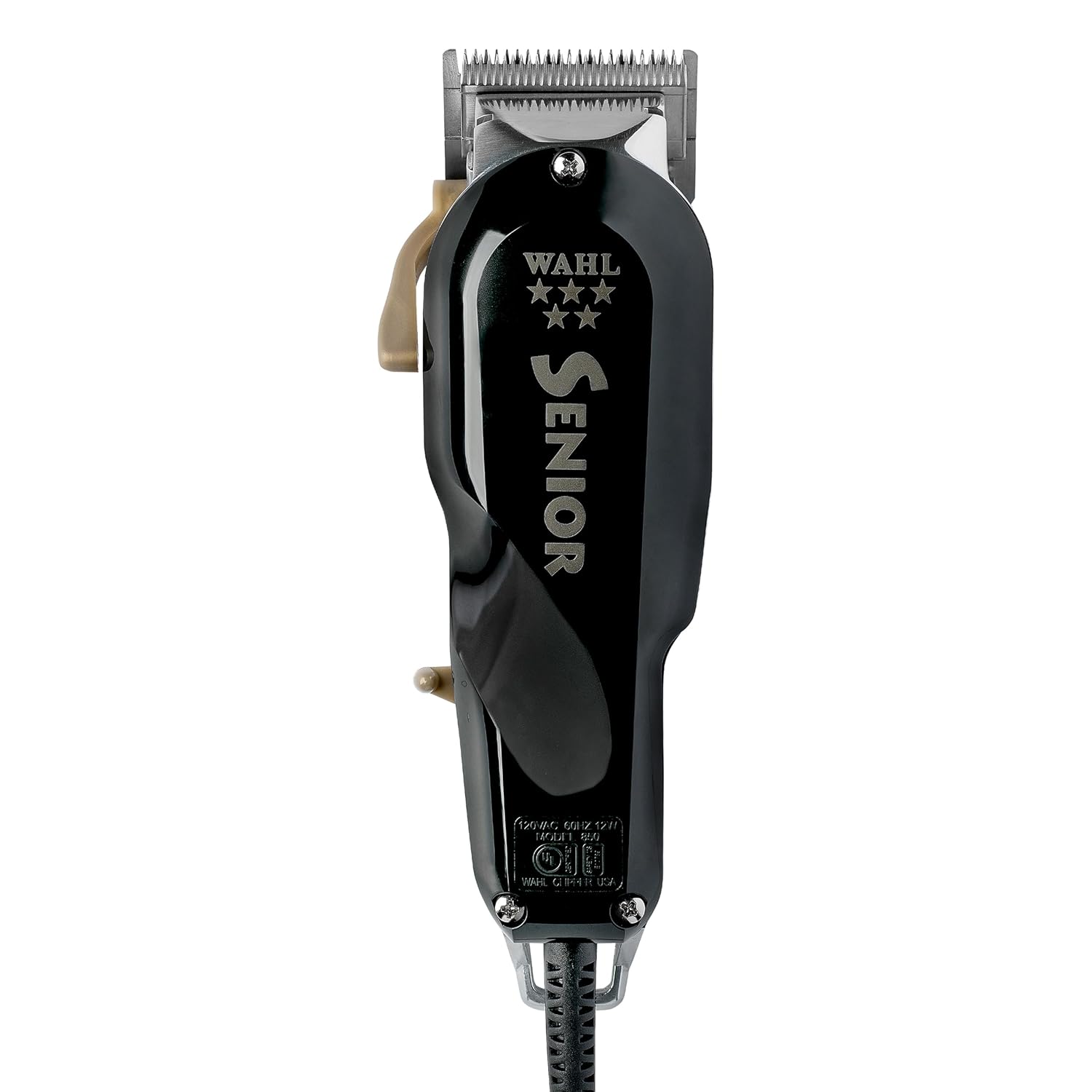 Wahl Professional 5 Star Senior Clipper Corded or Cordless Operation Adjustable Taper Lever Includes 3 Guides Nicad Battery 60 Min Runtime