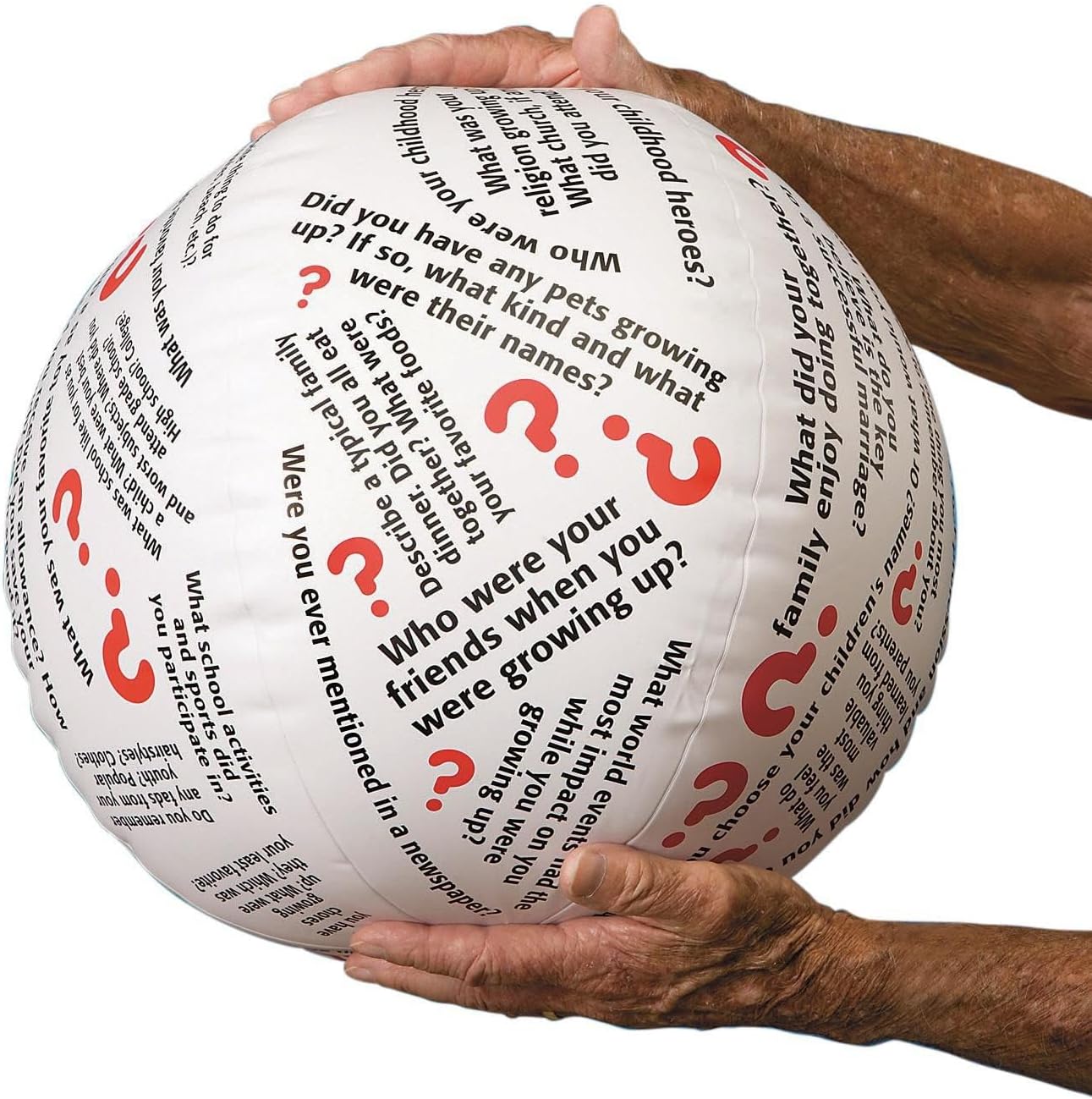 S&S Worldwide Toss 'n Talk-About Family History Ball