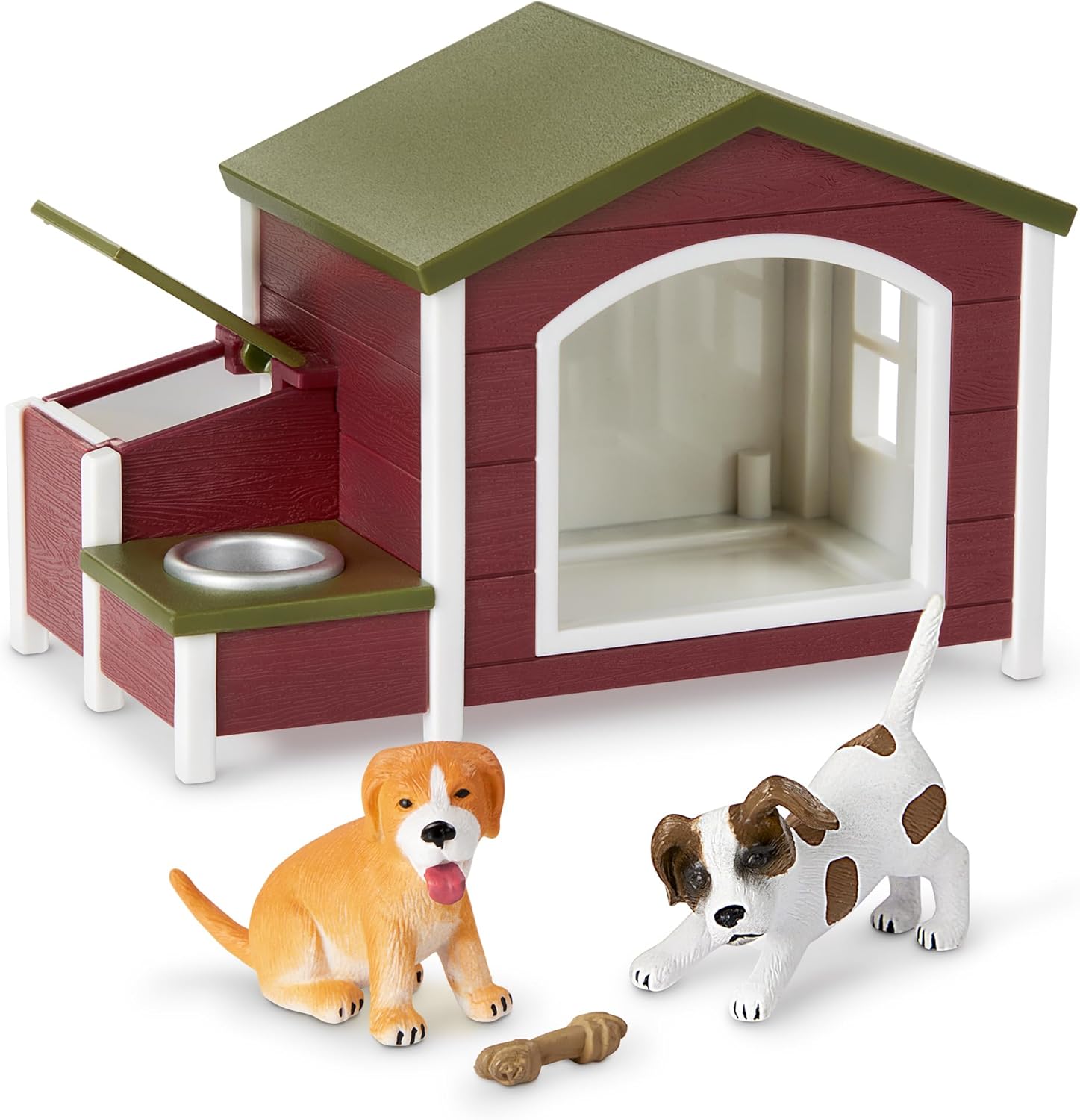 Terra by Battat Dog House –Toy Dog Figure Playset for Kids 3-Years-Old and Up (5 pc)