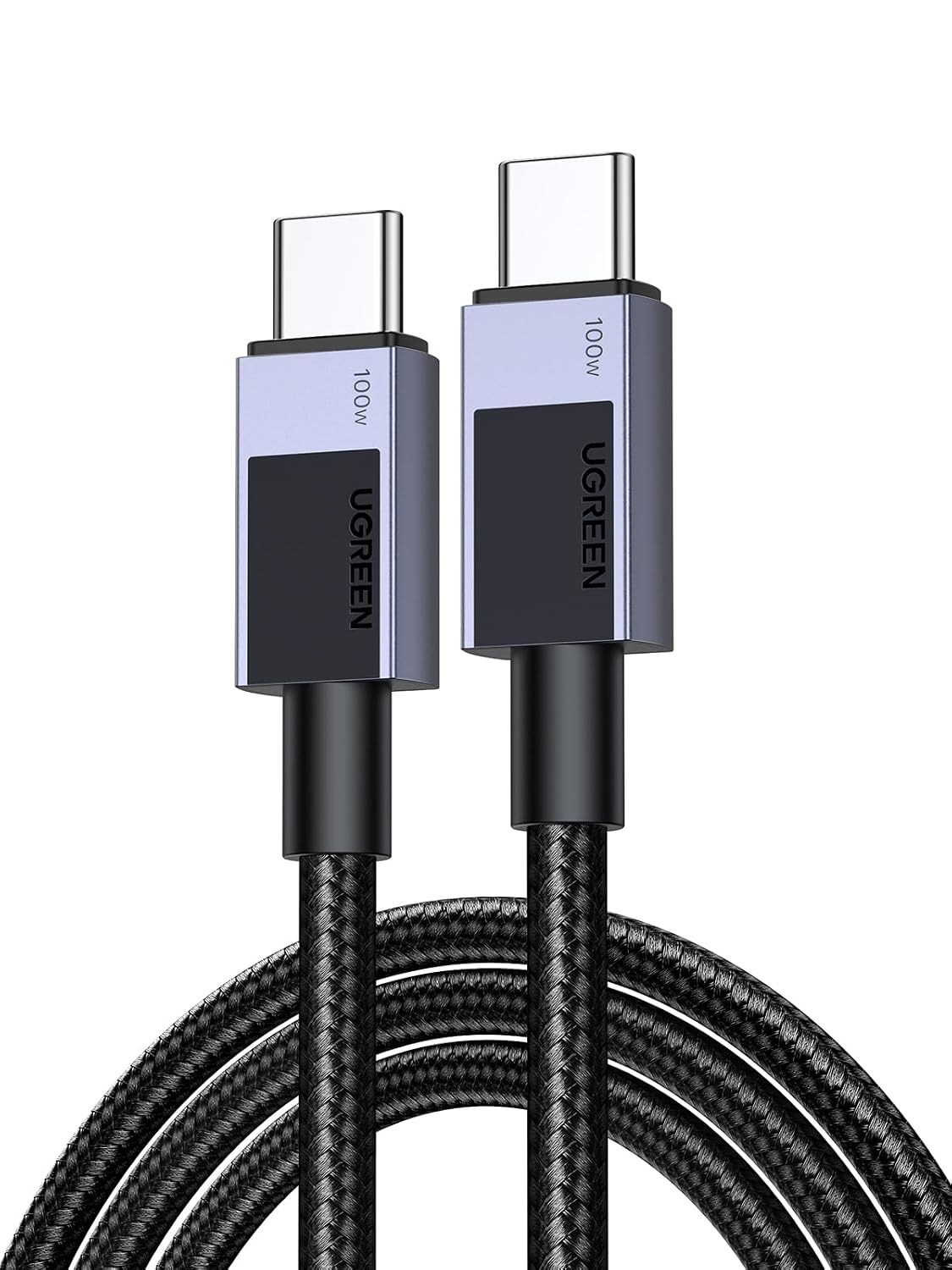 UGREEN USB C to USB C Cable, 100W USB C Cable Fast Charging, Type C Cord USB C Charger Cable for iPhone 16/16 Pro/16 Pro Max/15, MacBook Pro/Air, Galaxy S24/S23, iPad Pro/Air, Pixel 8, 10FT