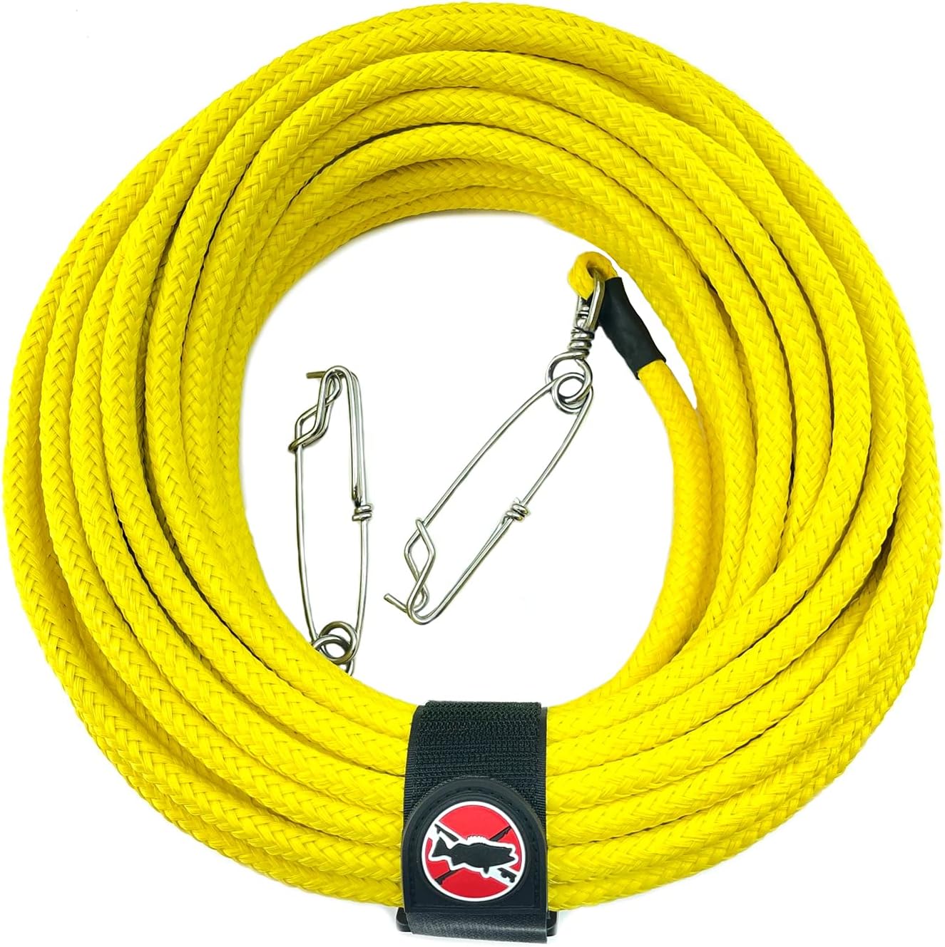 3/8" Foam Filled Diamond Braid Polypropylene Float Line for Spearfishing and Water Sports