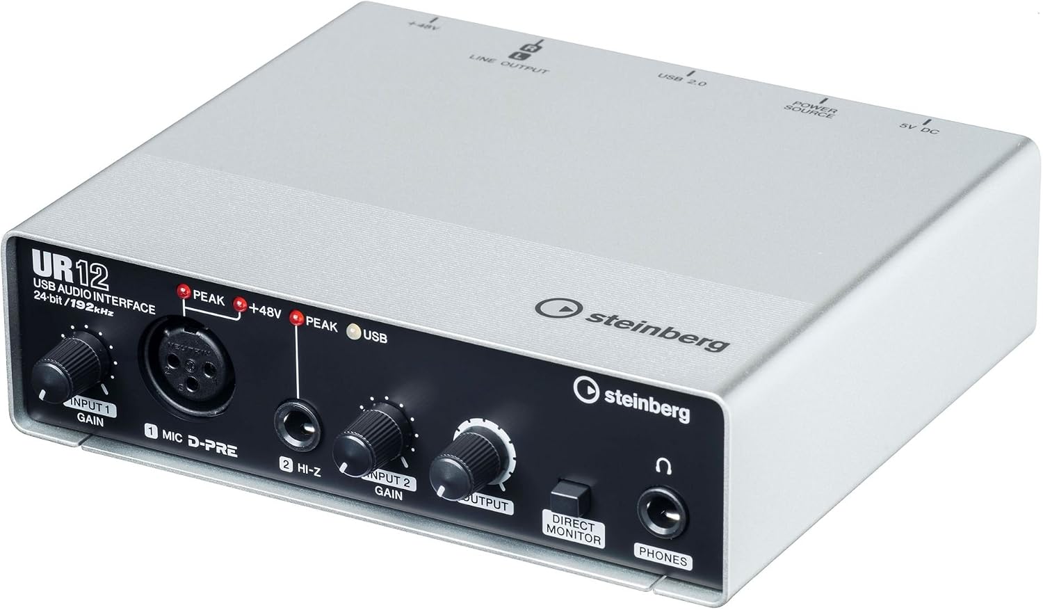 Yamaha Steinberg UR12 USB Audio Interface, small