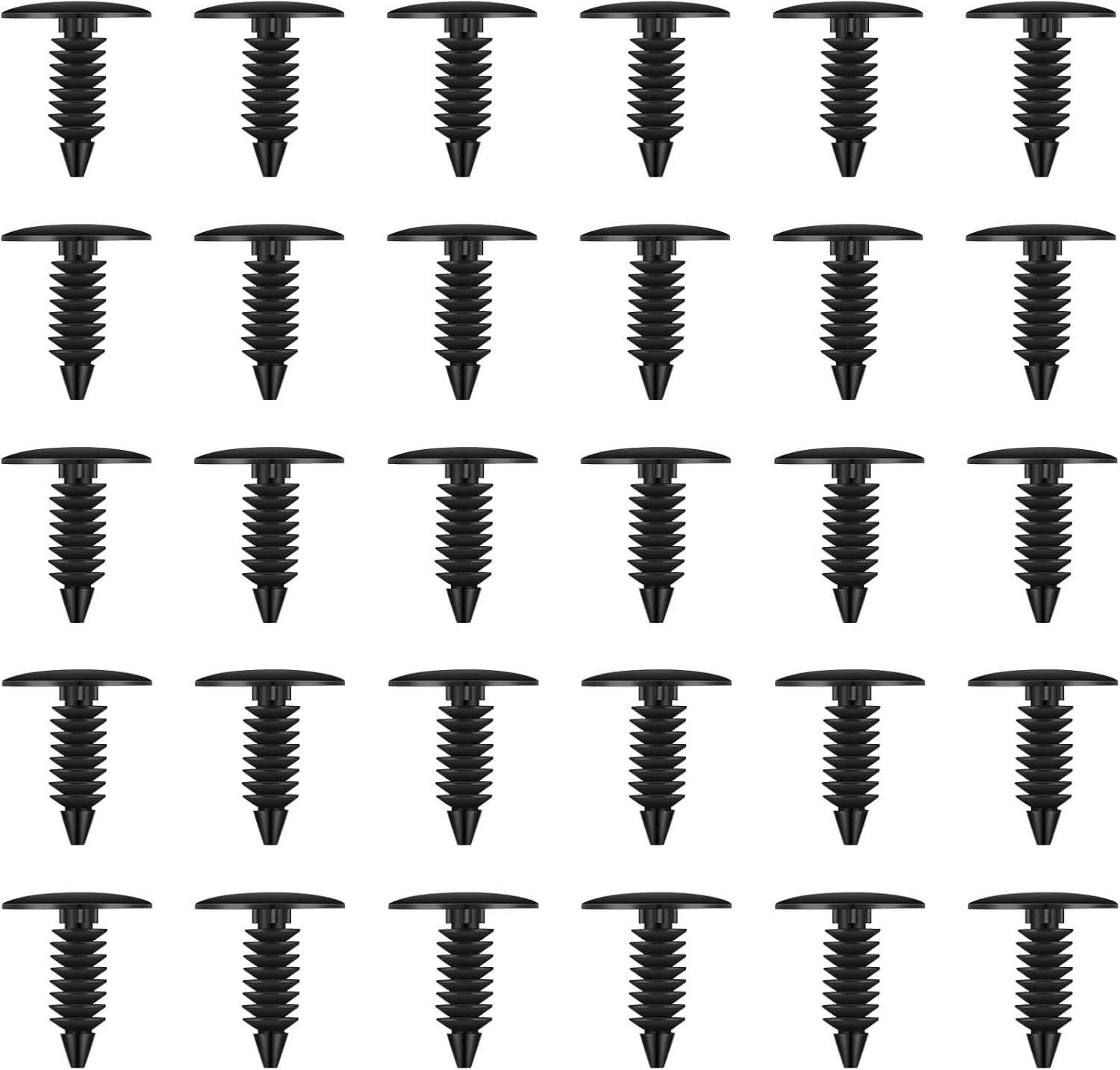 Queekay 50 Pcs Honeycomb Pins for Laser Cutting 7.5-8 mm Laser Honeycomb Bed Hold Down Pin Machine Fixing Needle Working Table Cutter and Engraver Machine Accessories(Black)