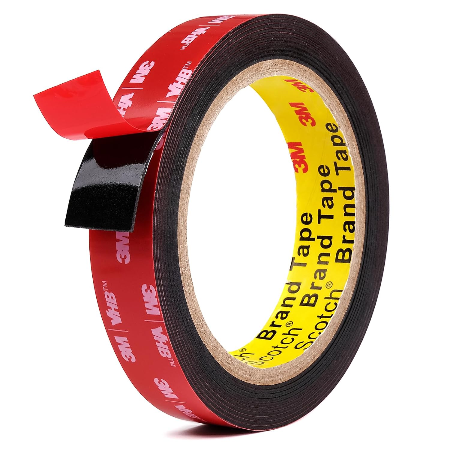UPwoktem Double Sided Tape, Heavy Duty Mounting Tape, 20mm x 3m, Durable Waterproof Foam Tape, Strong Adhesive, Double Sided Tape for Car, Home and Office Decor