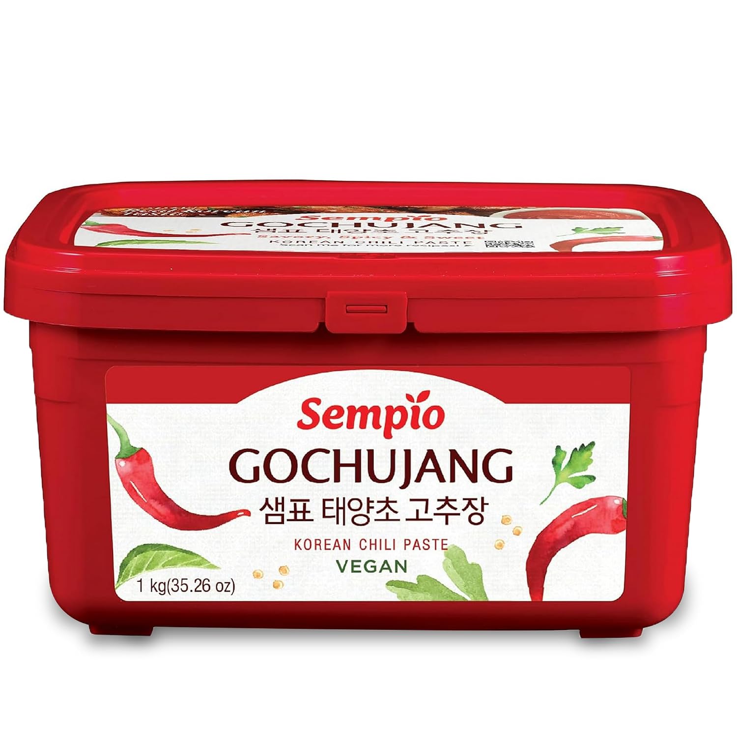 Sempio Gochujang Mild Heat Red Chili Pepper Paste, 2.2lbs / 1kg