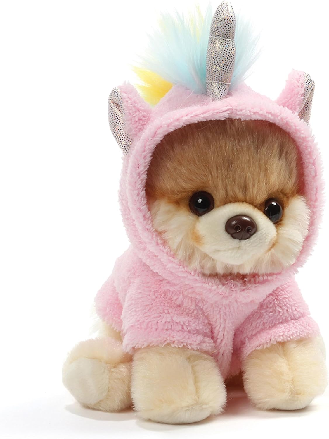 GUND World’s Cutest Dog Boo Itty Bitty Boo Unicorn Stuffed Animal Plush, 5"