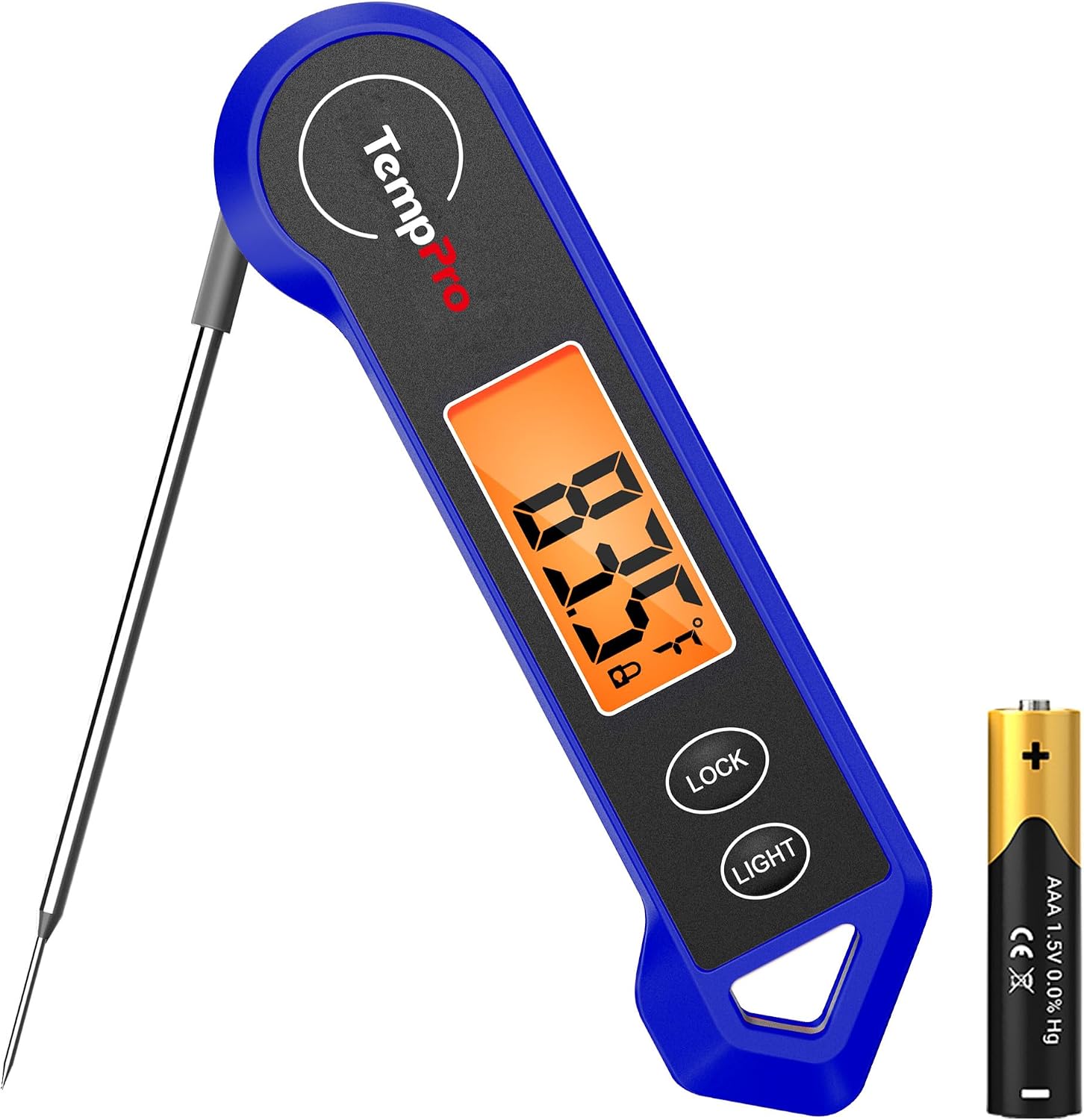 TempPro TP19H 1 Sec Digital Meat Thermometer for Cooking