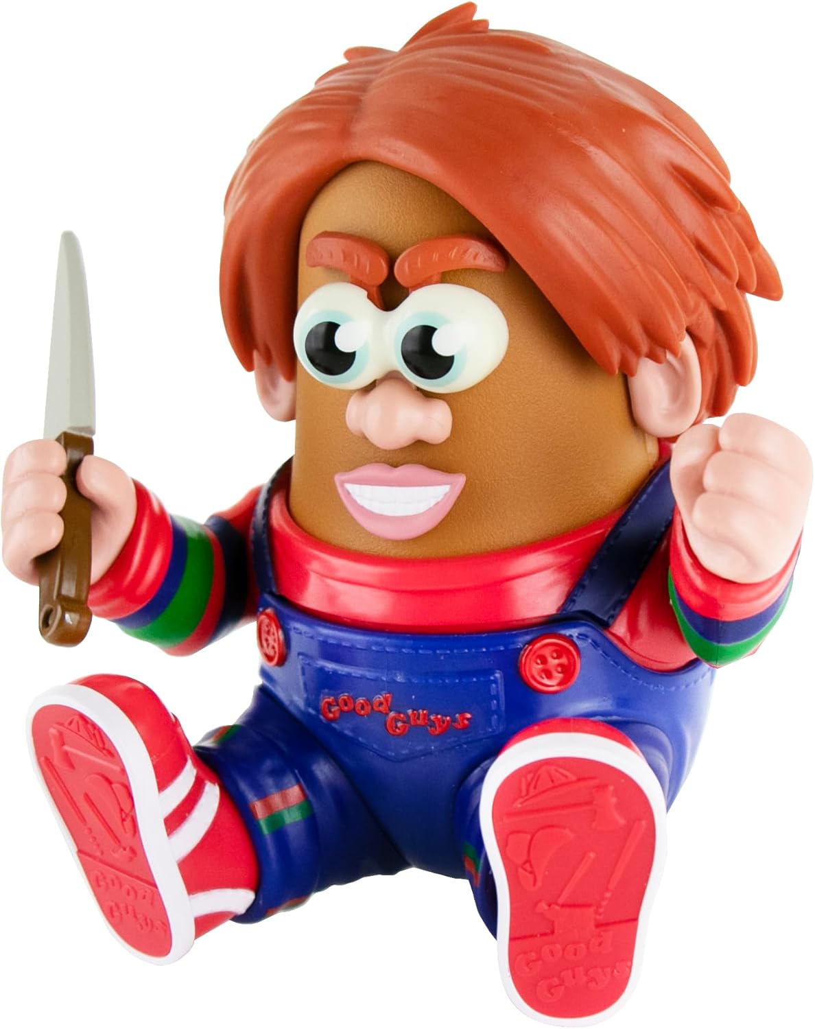 Poptaters Chucky 4" Collectable Toy Figure with 14 Interchangeable Pieces & Surprise Part - Toys for Kids & Adults - Horror Fans - Ages 8+