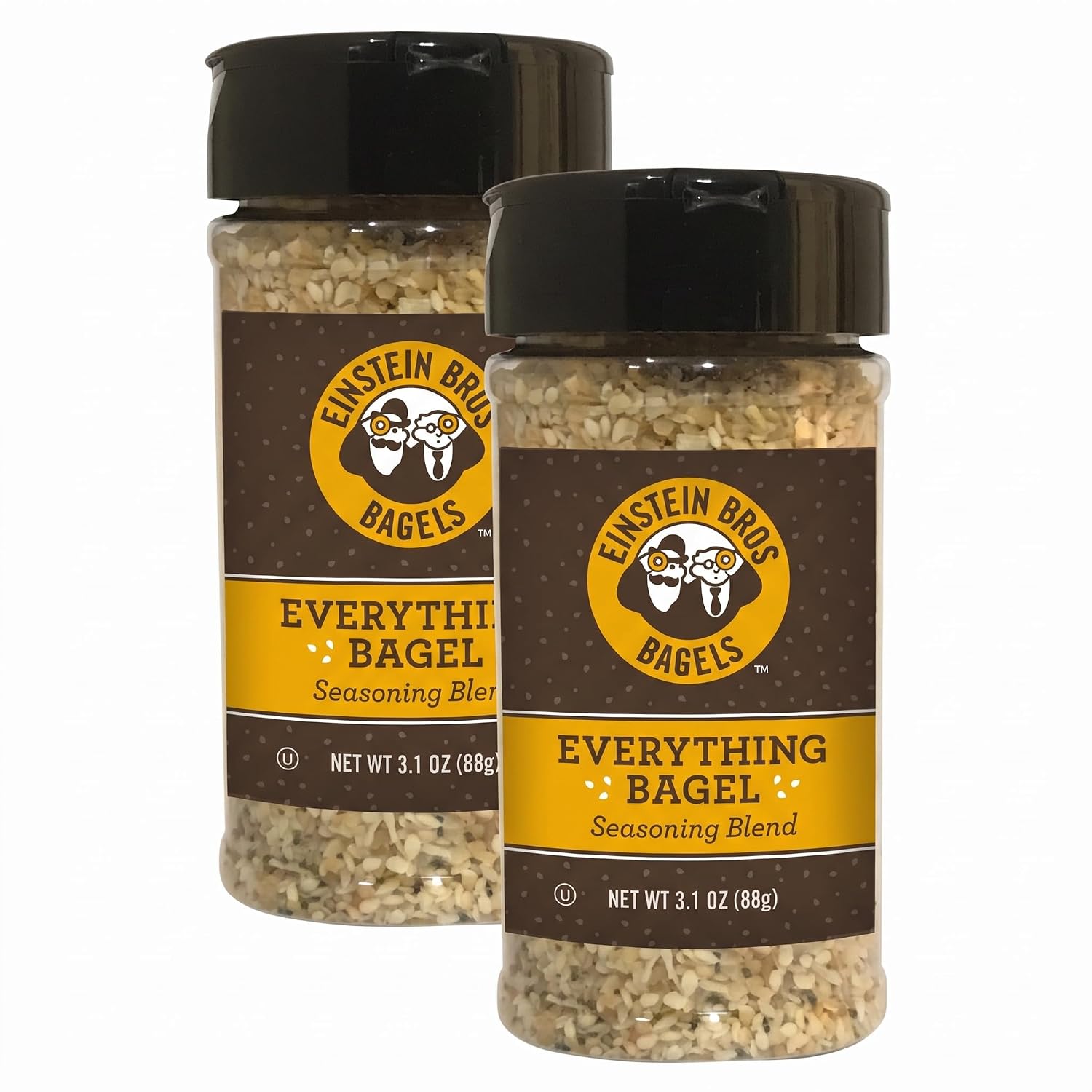 Einstein Bros. Bagels Everything Bagel Seasoning Blend, 3.1 Ounce (Pack of 2)