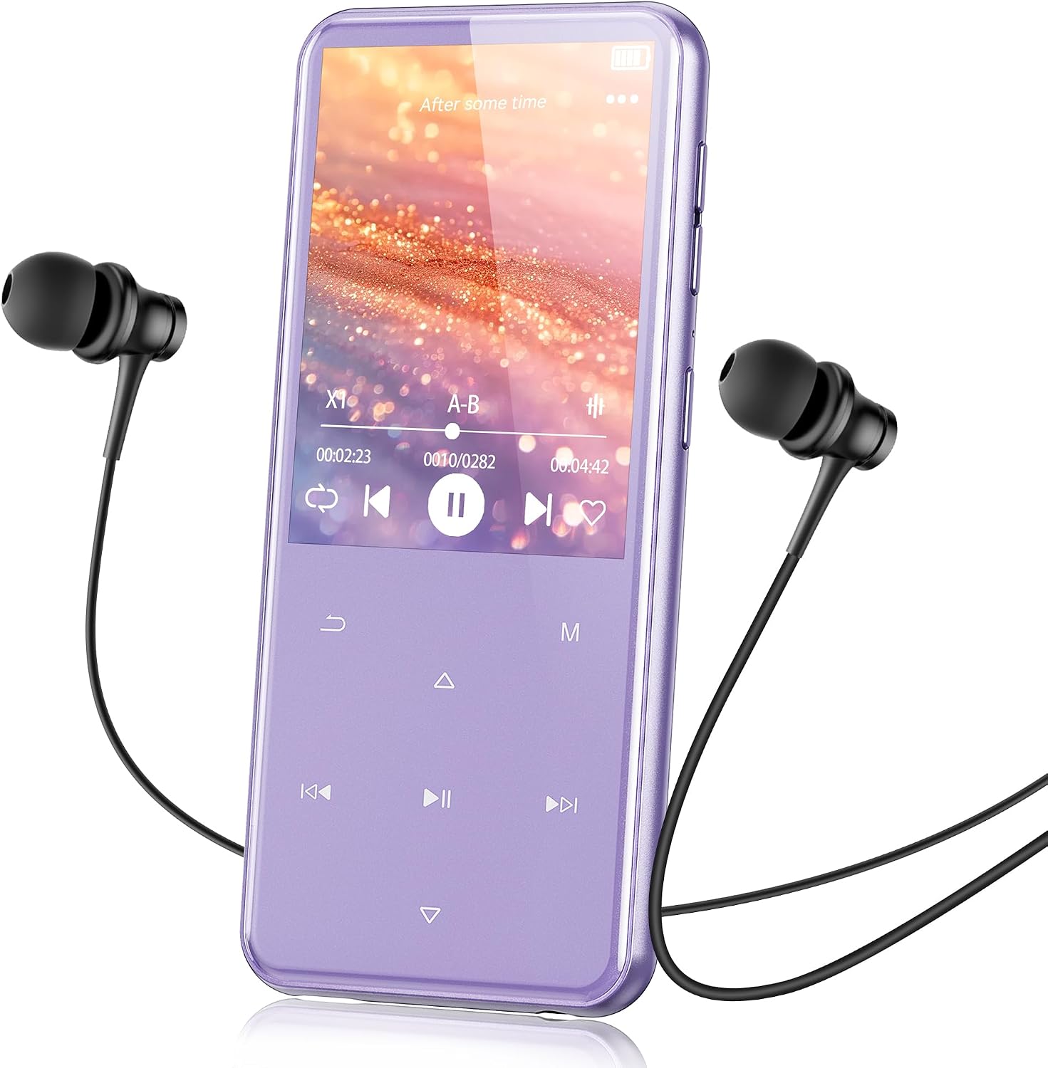 AGPTEK 32GB MP3 Player with Bluetooth, M3 2.4'' Player with Speaker