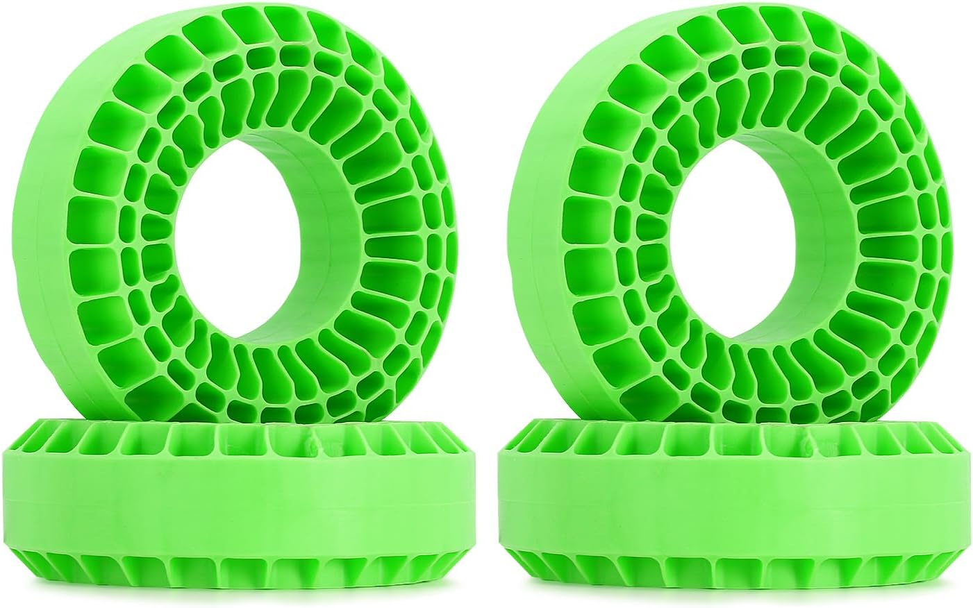 INJORA Silicone Rubber Insert for 118-122mm 4.75" OD 1.9" Tire, Green