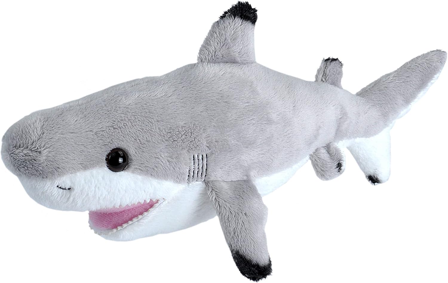 Wild Republic Black Tipped Shark, Plush Stuffed Animal, Plush Toy, Gifts for Kids, 11 Inches