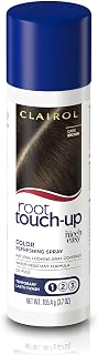 Clairol Root Touch-Up by Nice'n Easy Temporary Hair Coloring Spray, Dark Brown Hair Color, Pack of 1