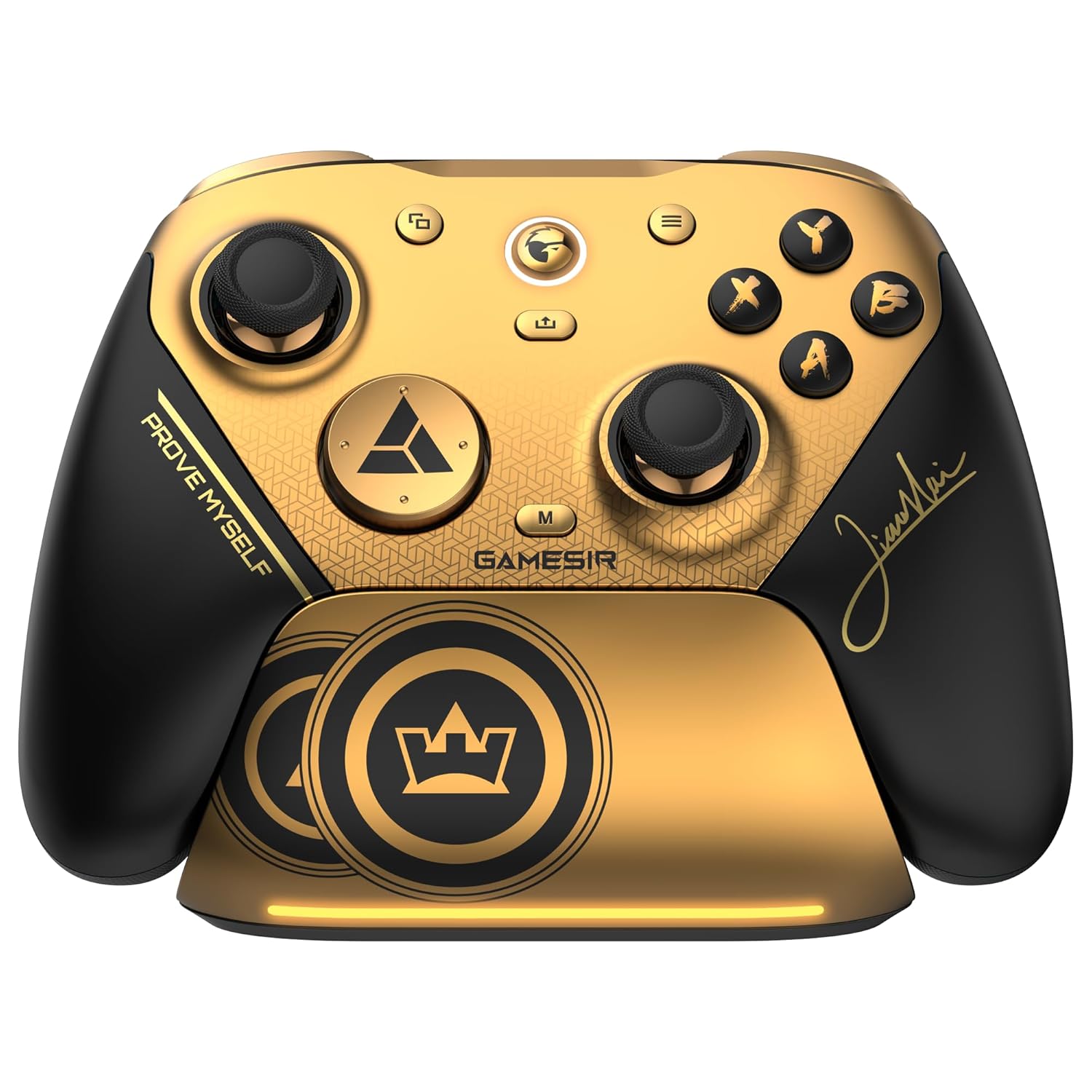 GameSir G7 Pro 8K PC Wireless Gaming Controller, 8000Hz Polling Rate, Gen 2 TMR Joysticks, Ultra-Low Latency Gamepad with Hall Effect Triggers, Pro Controller for Competitive Gaming - Champion Edition