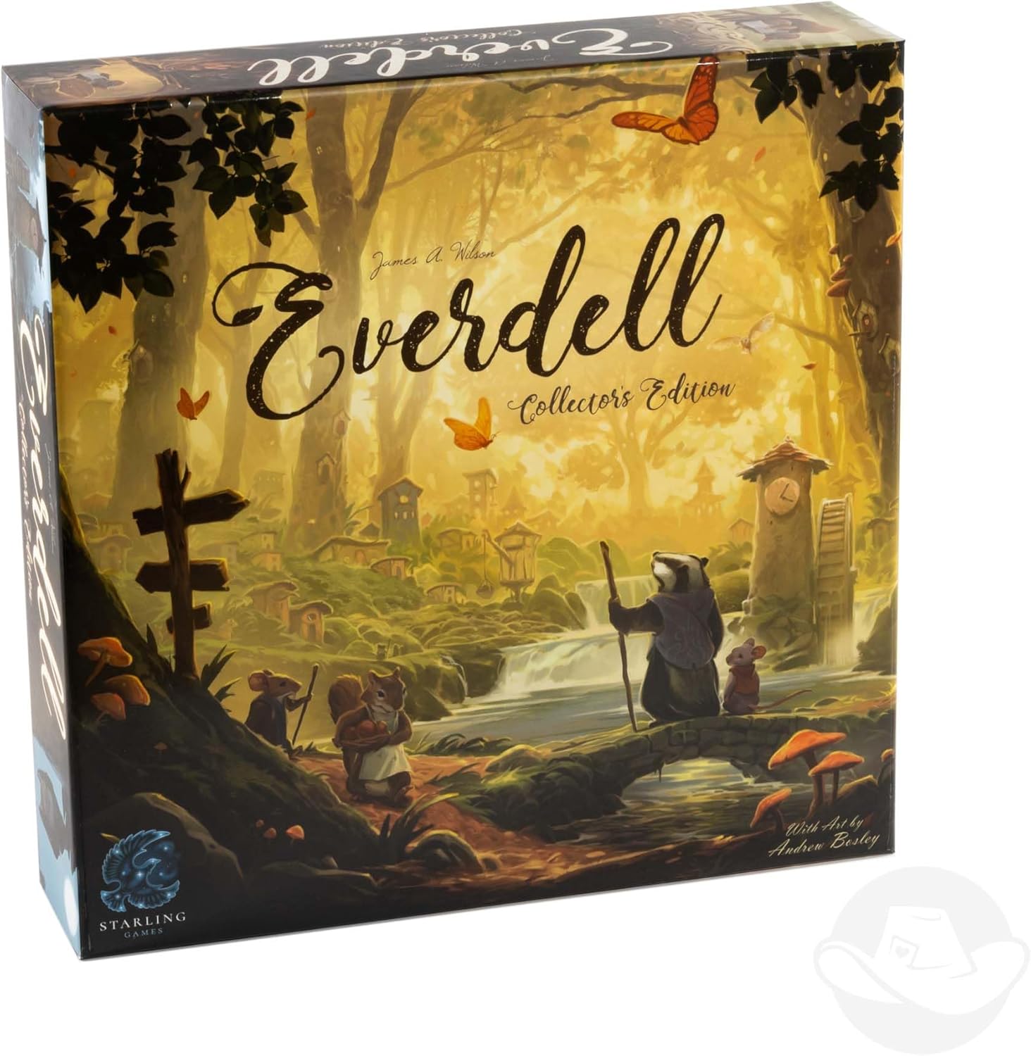 Everdell Collector’s Edition Board Game – Premium Strategy Worker Placement Game for Adults & Teens, 1–4 Players, Age 14+, Deluxe Fantasy Tabletop Game with Exclusive Expansions & Metal Tokens