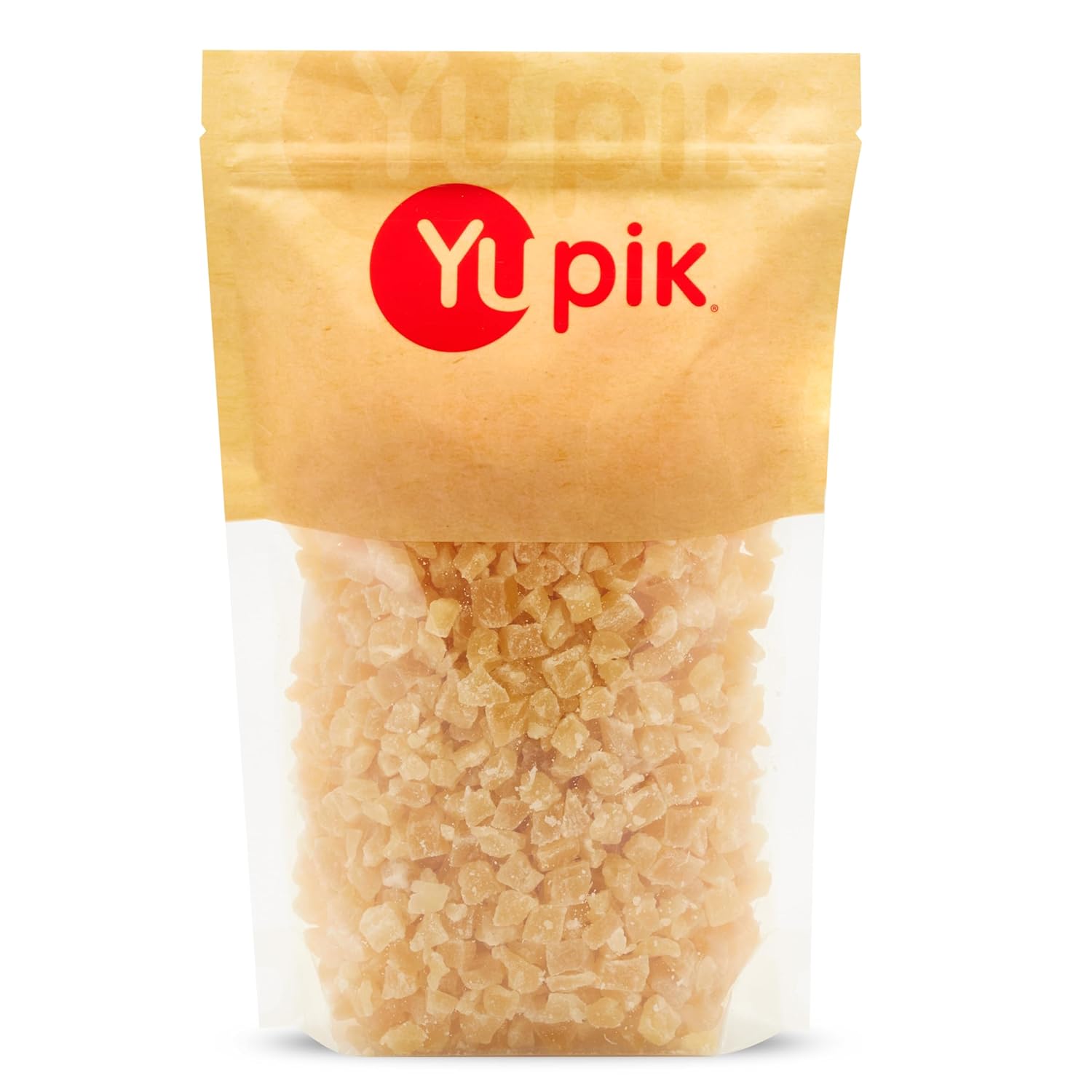 Yupik Dried Pineapple, Diced 2.2 lb, Non-GMO, Gluten-Free, Kosher,Sweetened Tropical Dried Fruits, Cubed Pineaplle Pieces, No Added Sulphites, Fruity Snacks, Ideal for Baking, Topping & Inclusions