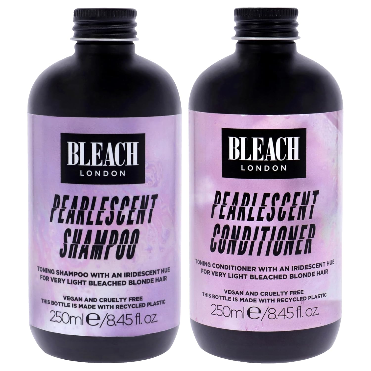 Pearlescent Kit by Bleach London for Unisex - 2 Pc Kit 8.45oz Shampoo, 8.45oz Conditioner