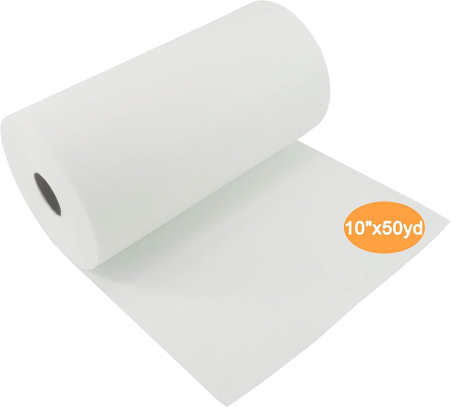 New brothread Cut Away Machine Embroidery Stabilizer Backing 10" x 50 Yd roll - Medium Weight 2.5 Ounce - Cut into Variable Sizes - for Machine Embroidery and Hand Sewing