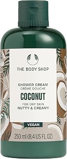 The Body Shop Coconut Shower Cream - Nutty and Creamy for Dry Skin - Vegan Body Wash, 8.4 Fl Oz