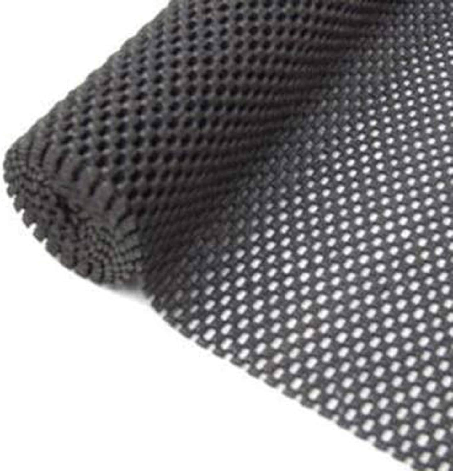 Non Slip Mat 150x30cm – Multipurpose Anti Slip Matting Roll for Rugs, Car Dashboards, Vans, Drawers & Shelves – Washable, Waterproof, Cut-to-Size Underlay for Home & Office (Black)
