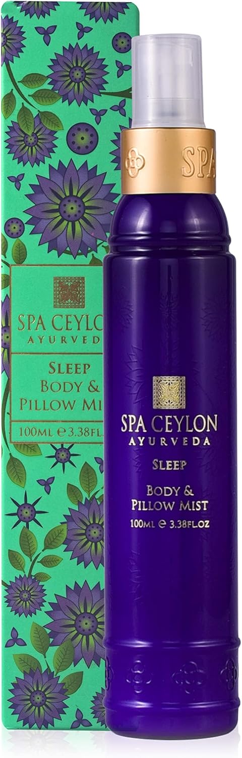 SPA CEYLON SLEEP Body & Pillow Mist | Non-Oily Natural Mist | Reduces Stress | Luxuriously Fragrant | Suitable for all skin types