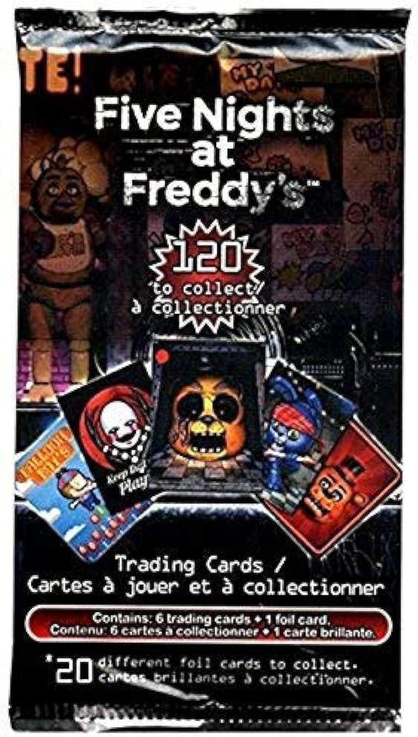 Huge 30 x Pack of FIVE NIGHTS AT FREDDY'S Trading Cards, Collectors item