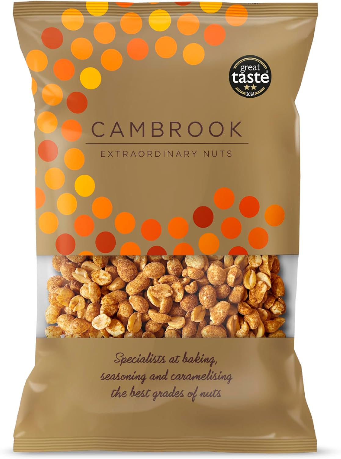 Cambrook - Dry Roasted Peanuts, 1kg Bag