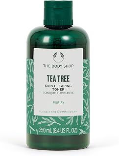 The Body Shop Tea Tree Skin Clearing Mattifying Toner – Purifying Vegan Facial Toner For Oily, Blemished Skin – 8.4 oz