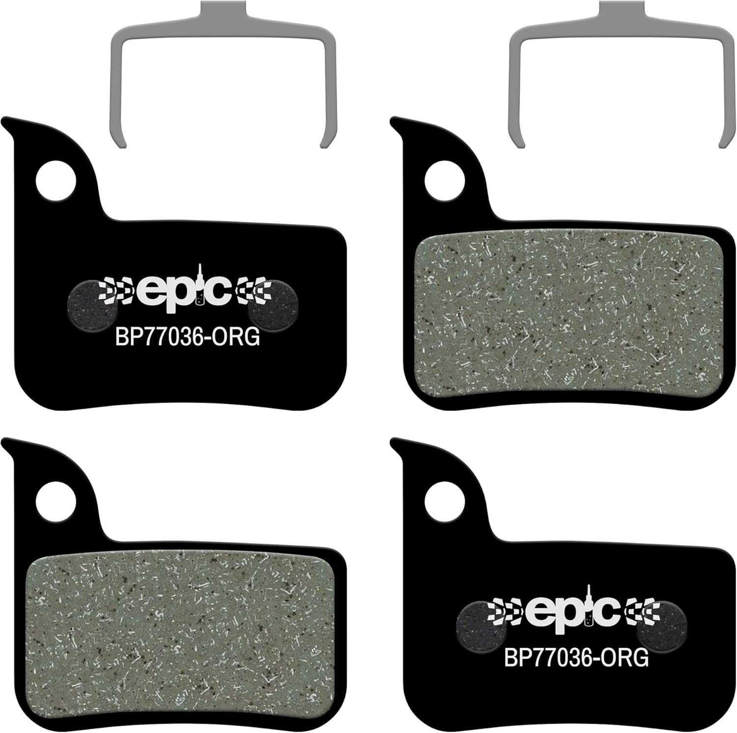 epic Disc Brake Pads for SRAM Red, Apex, Rival, Force & Level Ultimate Brakes | Organic, Semi-Metallic, Sintered, Ceramic, E-Bike Options | Quiet, Durable, High-Performance | 2 Sets
