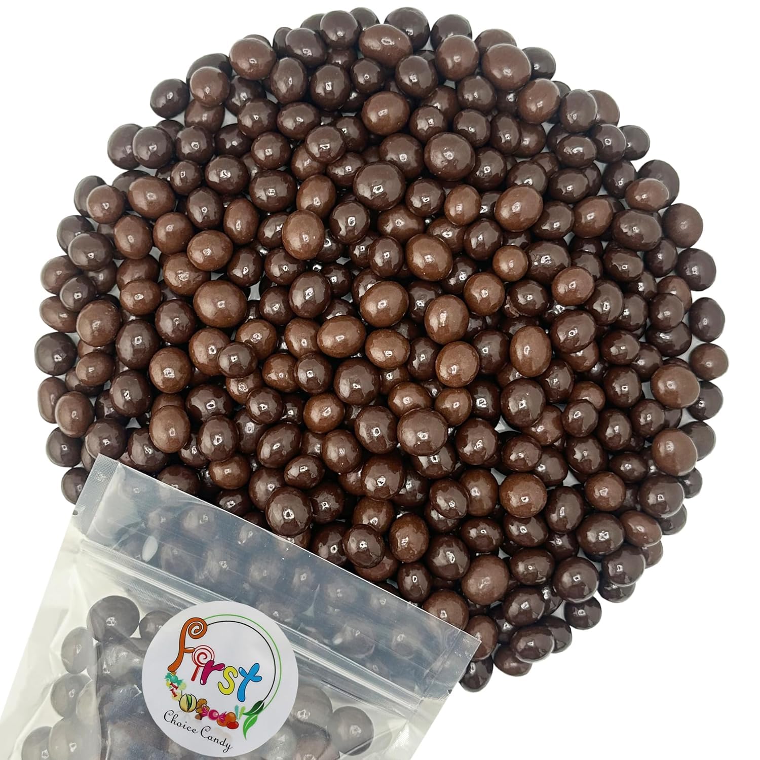 Chocolate Covered Roasted Espresso Coffee Beans (5 Pound (Pack of 1), Milk Chocolate)