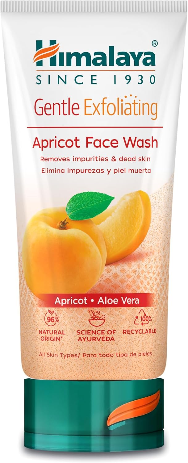 Himalaya Gentle Exfoliating Apricot Scrub| Suitable for all skin types - 75ml