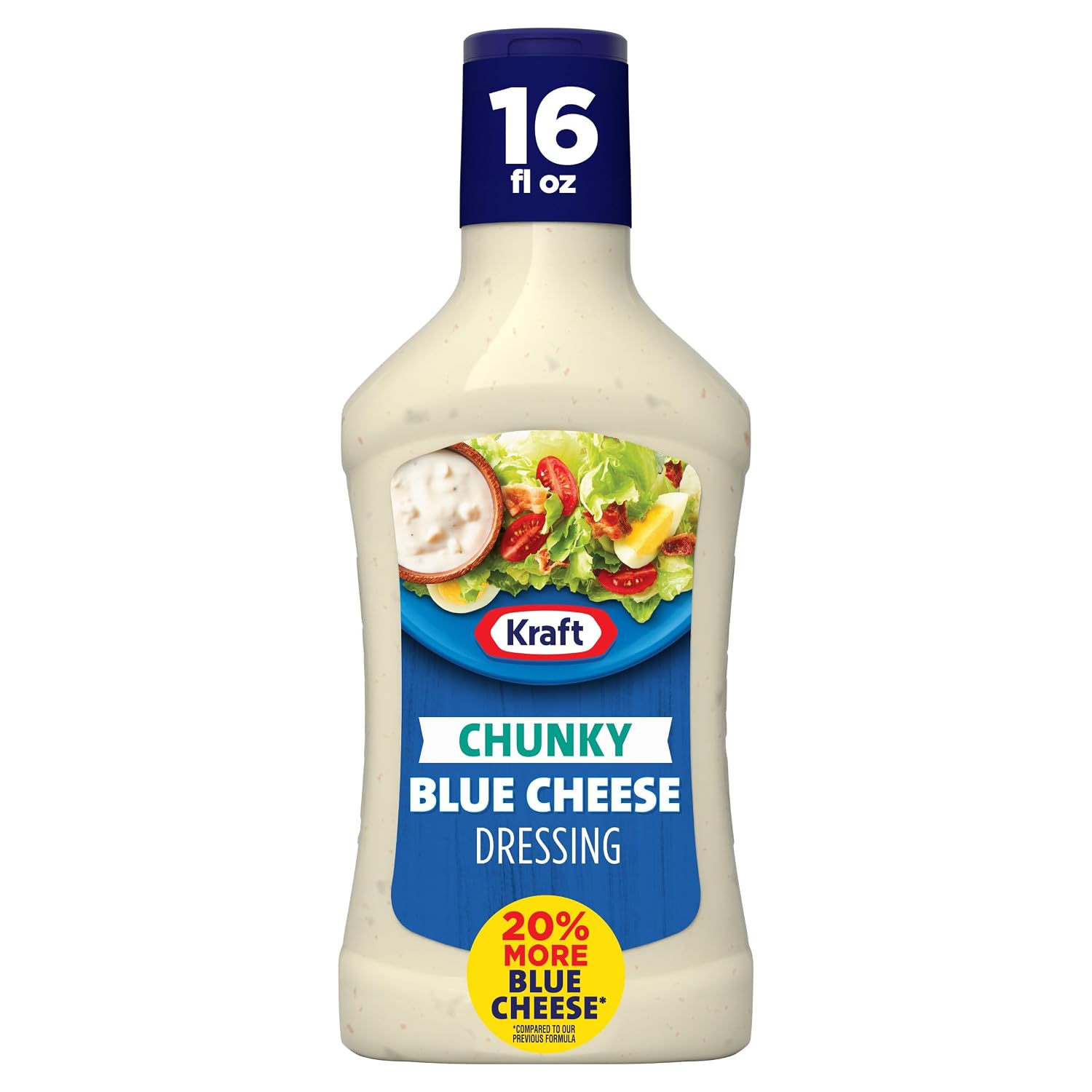 Kraft Dressing, Chunky Blue Cheese, 16 oz