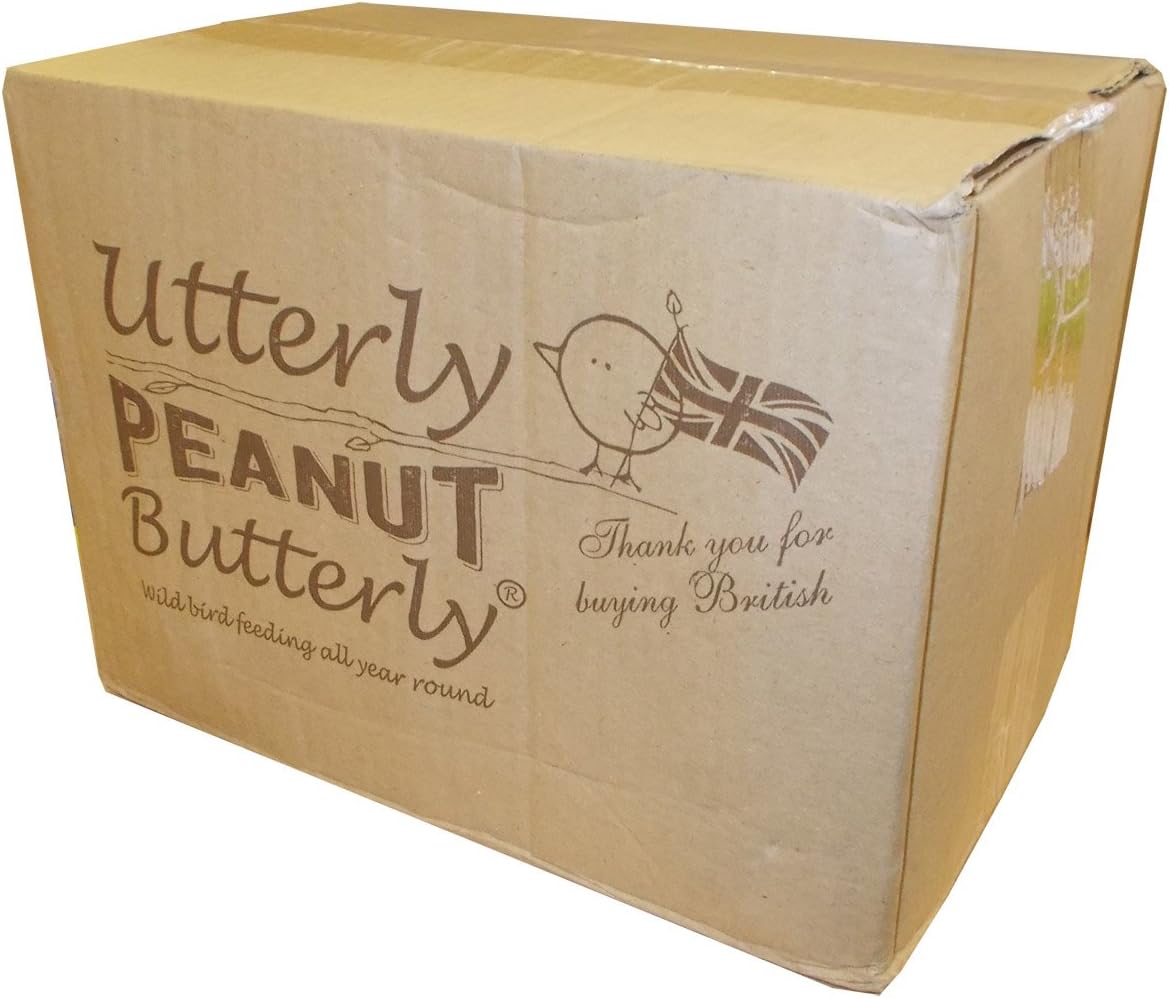 Utterly Peanut Butterly Wild Birds Peanut Butter For Garden Birds And Wildlife 12.6kg