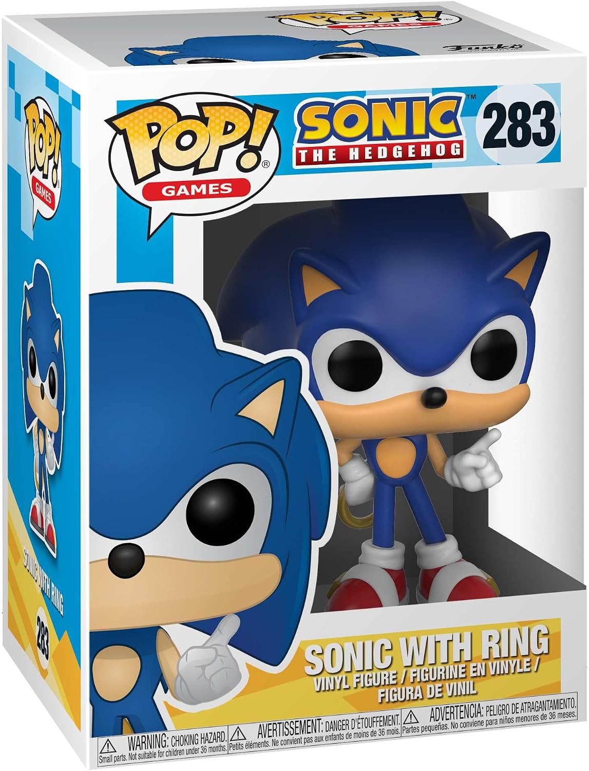 POP Funko Games: Sonic The Hedgehog - Sonic with Ring