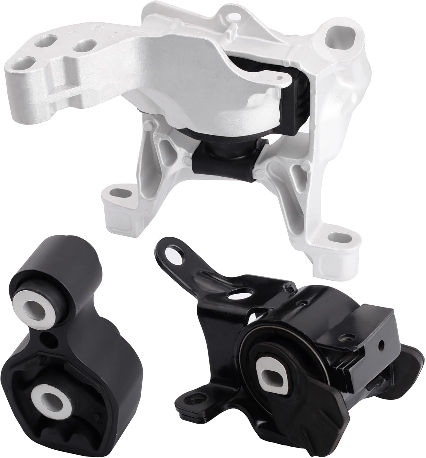 Engine Motor & Transmission Mount Kit - Compatible with 2014-2018 Mazda 3 2.0L & 6 2.5L & CX-5 2.5L - 3-Piece Set A4446 A4438 A4439