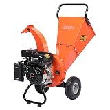C30 LITE Wood Chipper Shredder Mulcher Heavy Duty 7 HP 212cc Gas Powered 3 Inch Max Capacity 1-Year Warranty After Product Registration (Blue)