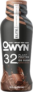 OWYN Chocolate Pro Elite Plant Protein Shake, 12 FZ