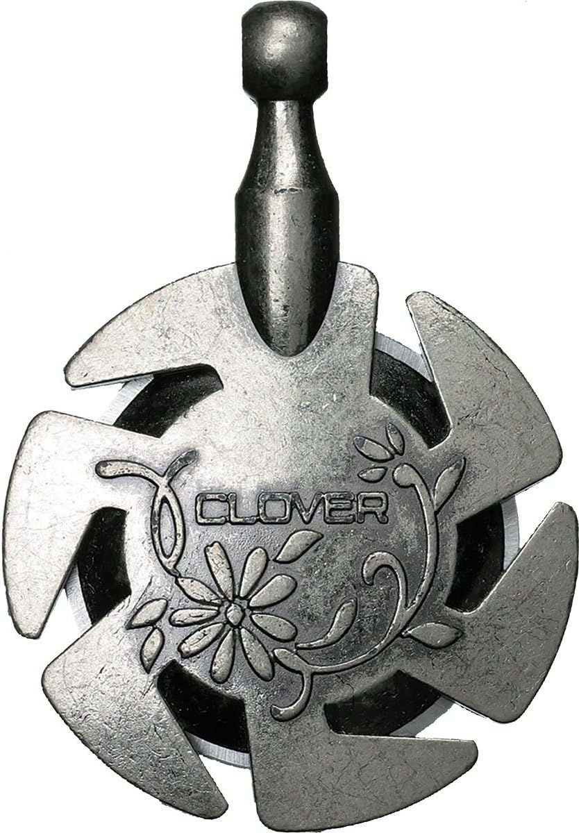 Clover Yarn Cutter Pendant Antique Silver, 2.76 x 8.35 x 14.44 cm