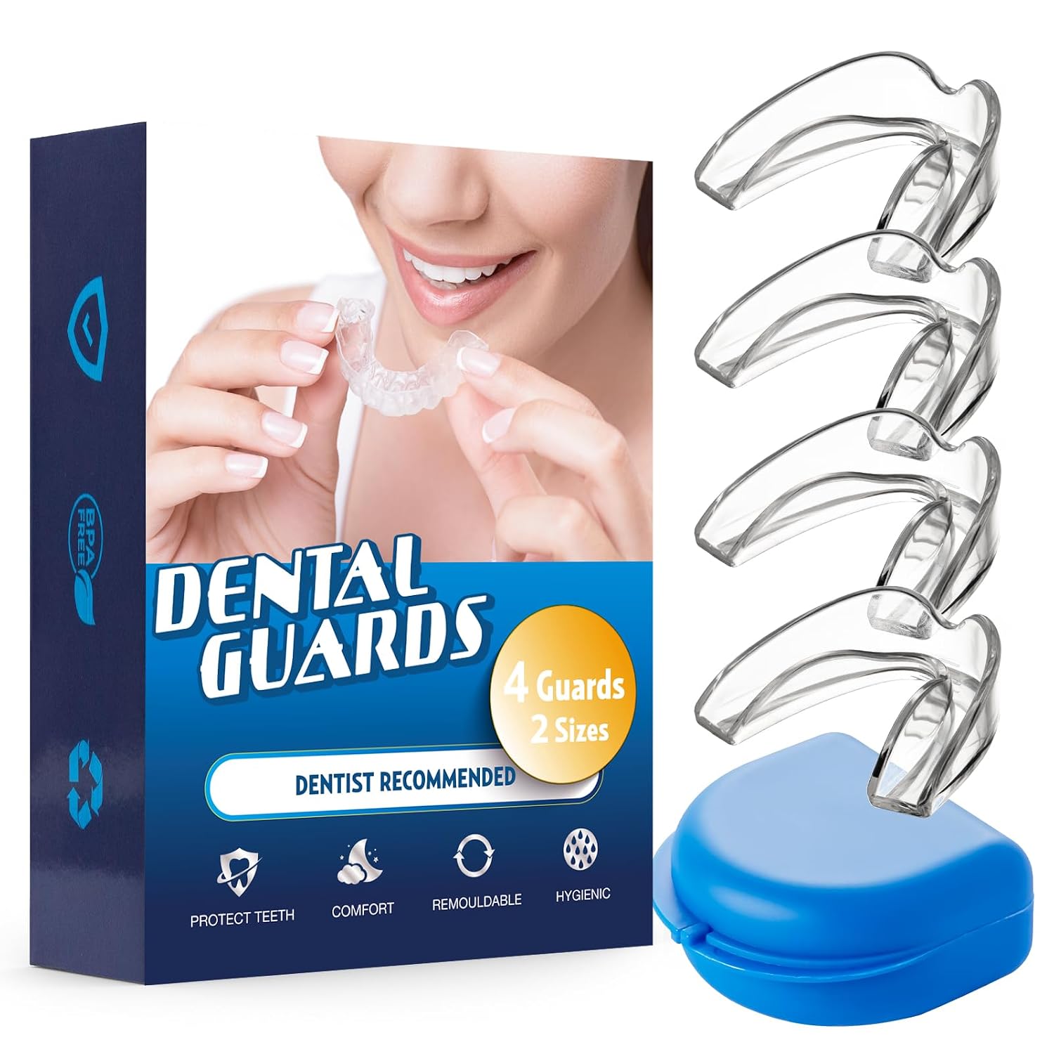 Mouth Guard for Clenching Teeth at Night, Dental Night Guards for Sleep, Night Guards for Teeth Grinding, Nighttime Protection for Women & Men Heartstopper. Dois garotos um encontro - vol. 1HX