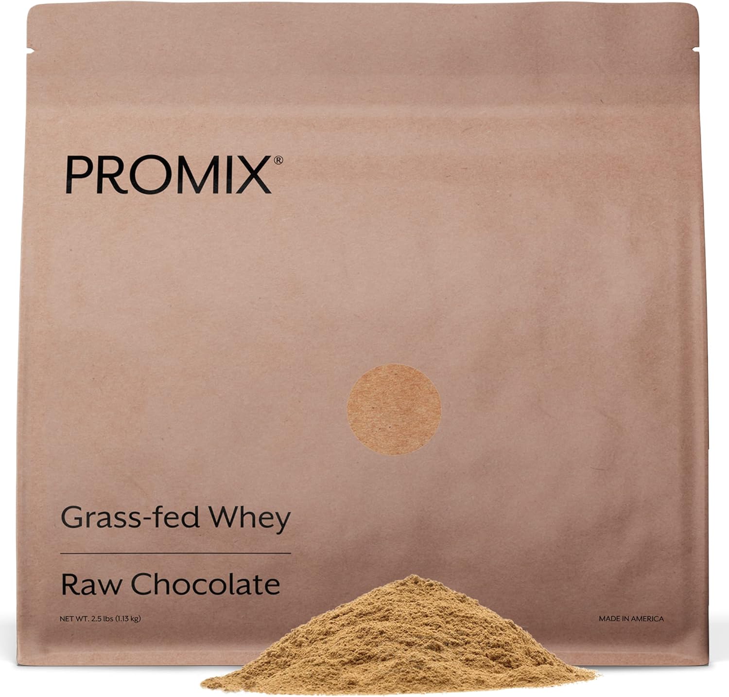 ProMix Nutrition Whey Protein Powder, Chocolate Peanut Butter - Grass-Fed - Post Workout Fitness & Nutrition Shakes, Smoothies, Baking & Cooking Recipes - Gluten-Free - 2.5 Pound (Pack of 1)