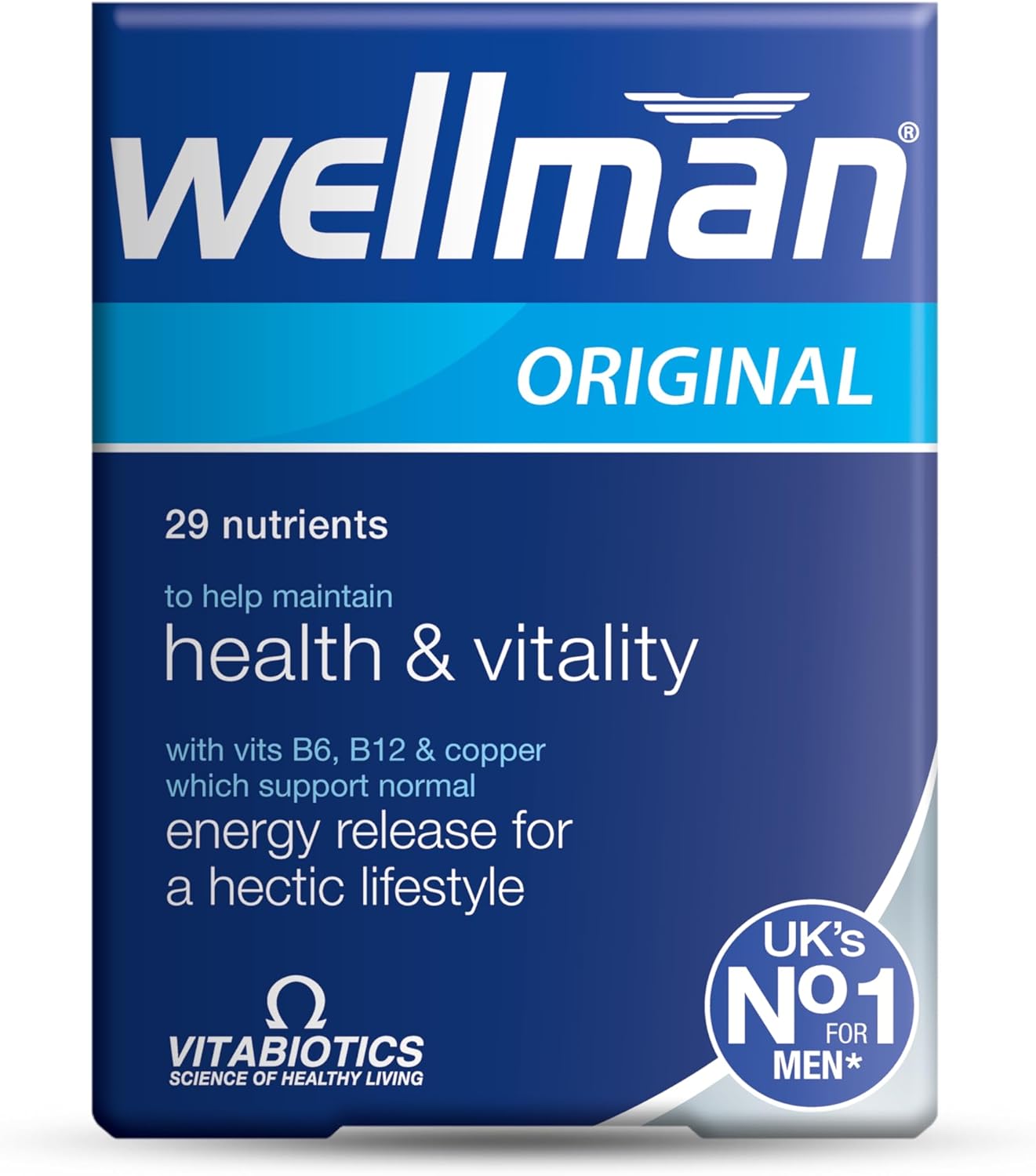 Original Multivitamin Tablets for Men, Wellman