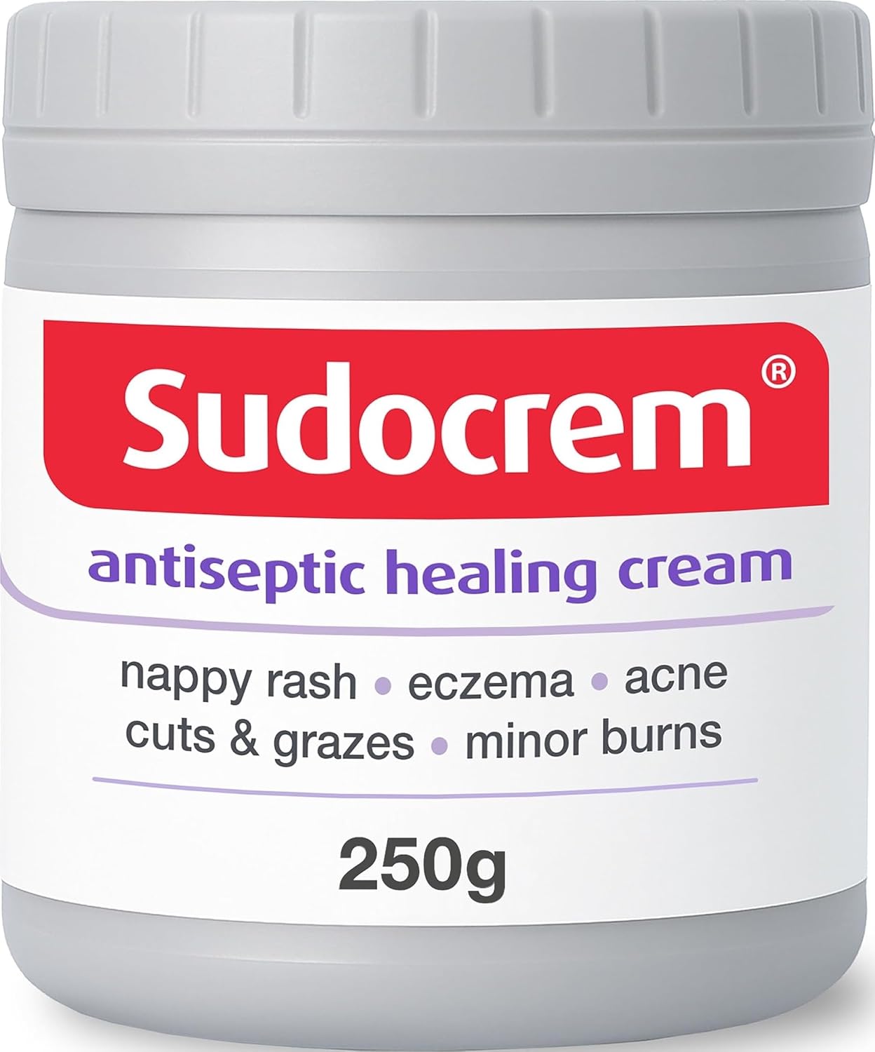 Sudocrem® Antiseptic Healing Cream, Zinc Oxide Cream, 250g