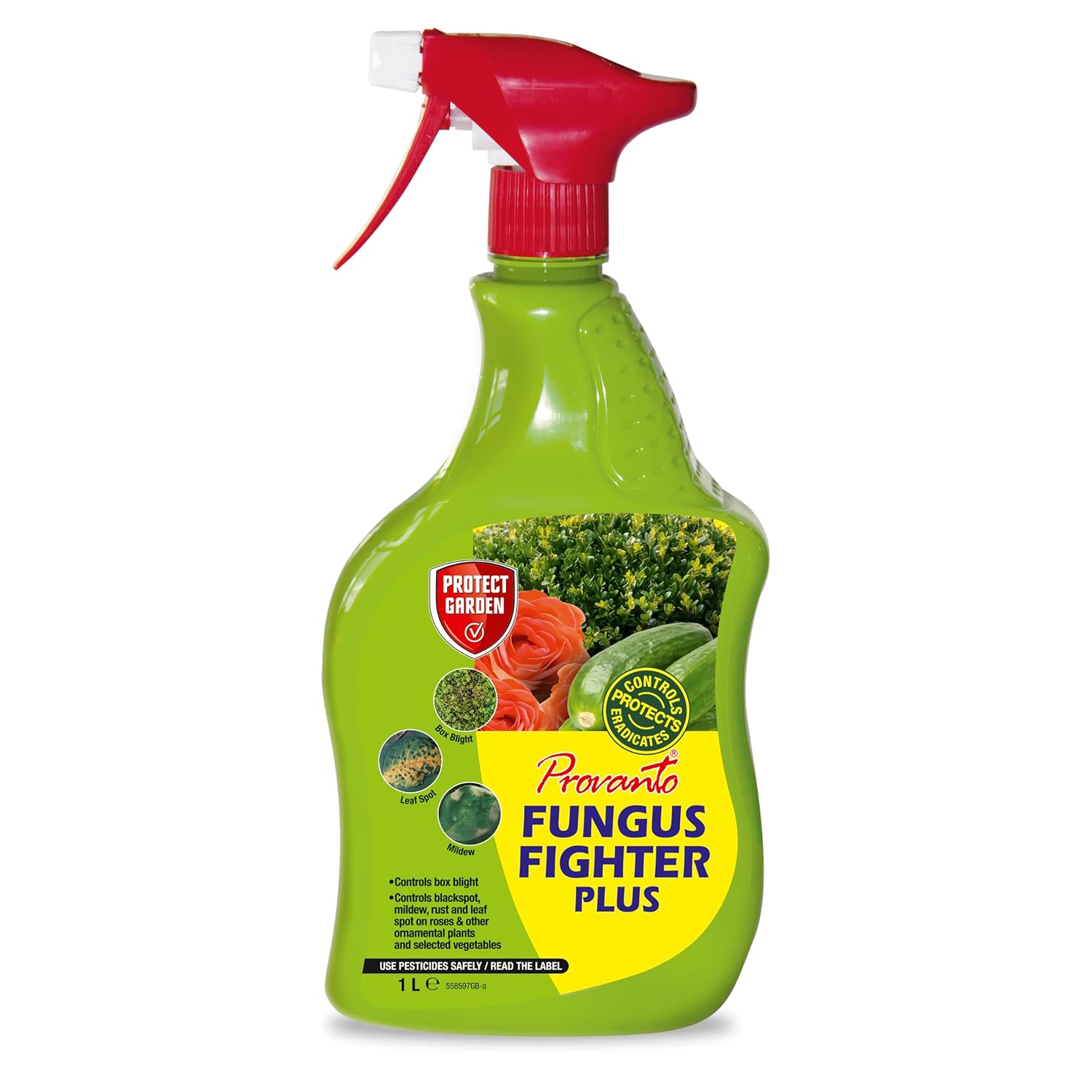 Provanto Fungus Fighter Plus 1L Fungicide for Plants, Roses & Shrubs